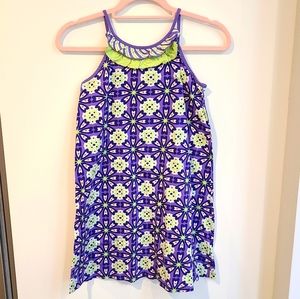 Hanna Anderson purple sundress size 140